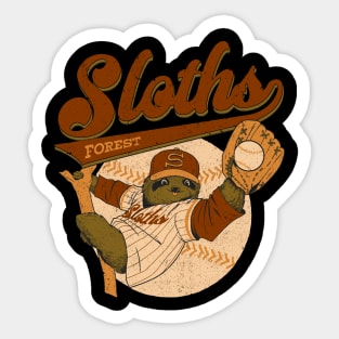Go Sloths! Sticker